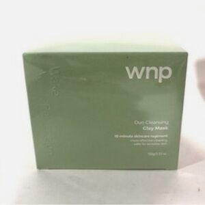 WNP Duo Cleansing Clay Mask Deep Cleansing 15 Minute Skin Care Regiment 3,.53oz